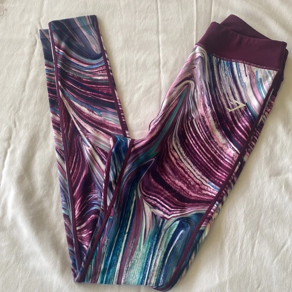 Gymshark Women’s Strada Earth Leggings Sz S - Picture 3 of 7